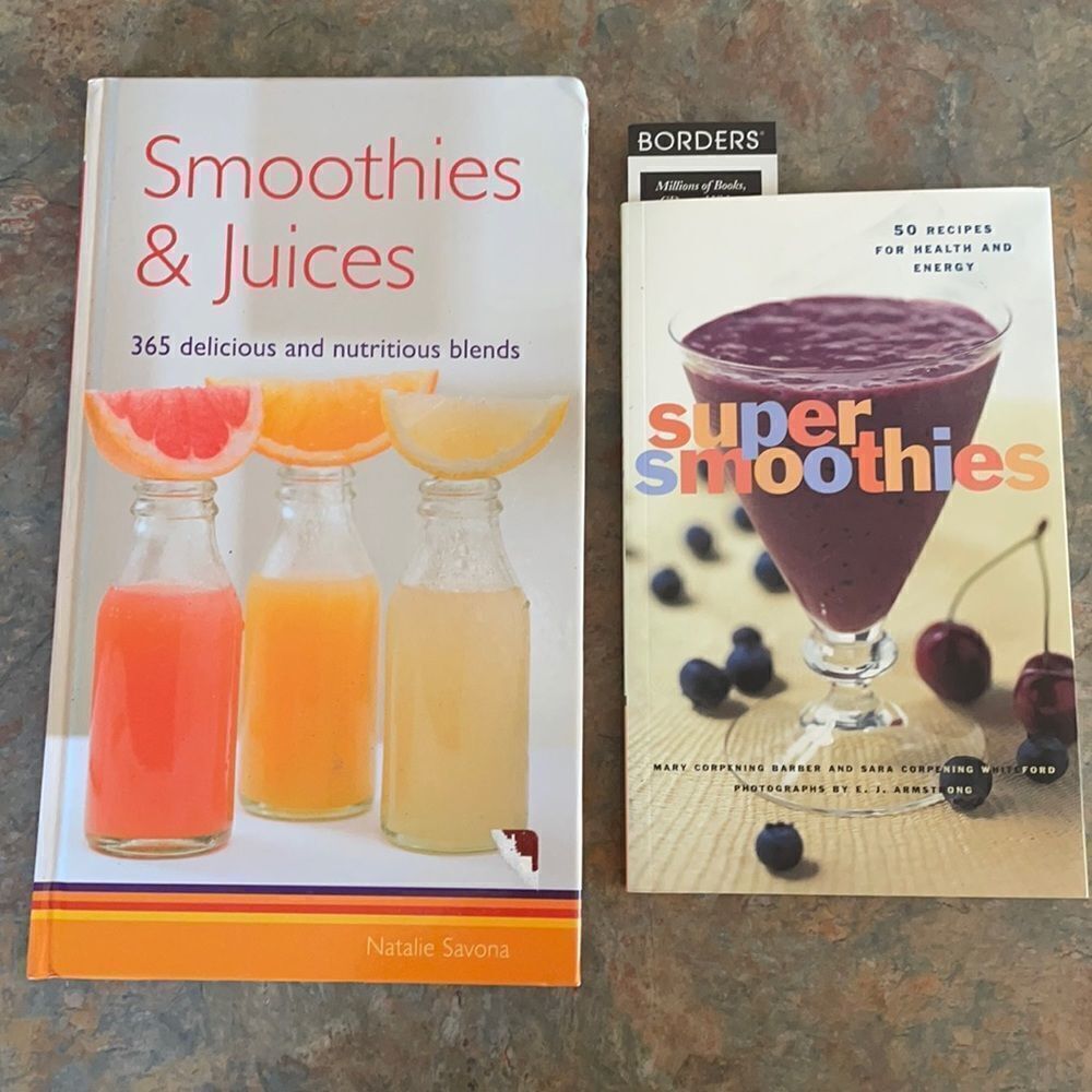 Smoothie recipe books (2)